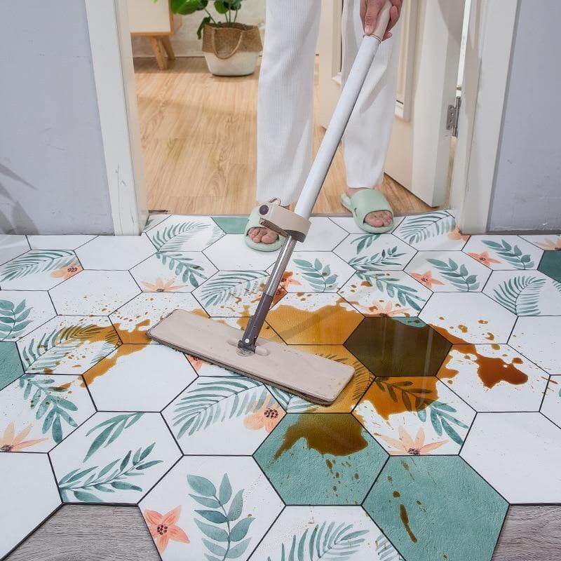 Non-Slip Dust Proof Nordic Style Hexagon Door Mat - Image 18