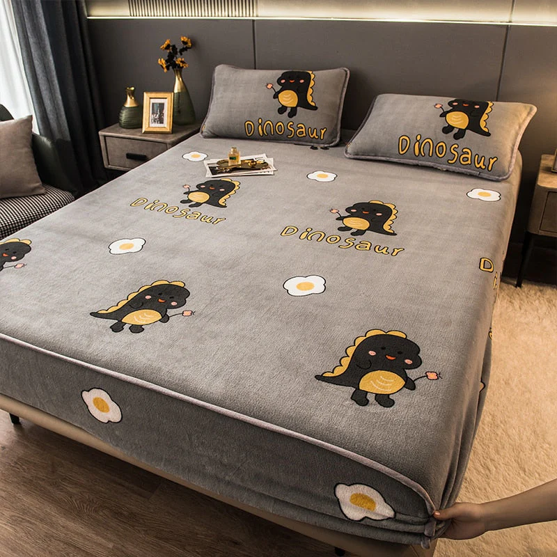 Non-Slip Elastic Thick Soft Mattress Cover - Image 11