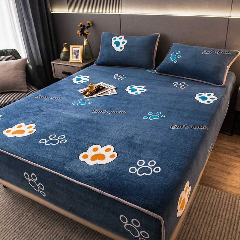 Non-Slip Elastic Thick Soft Mattress Cover - Image 17