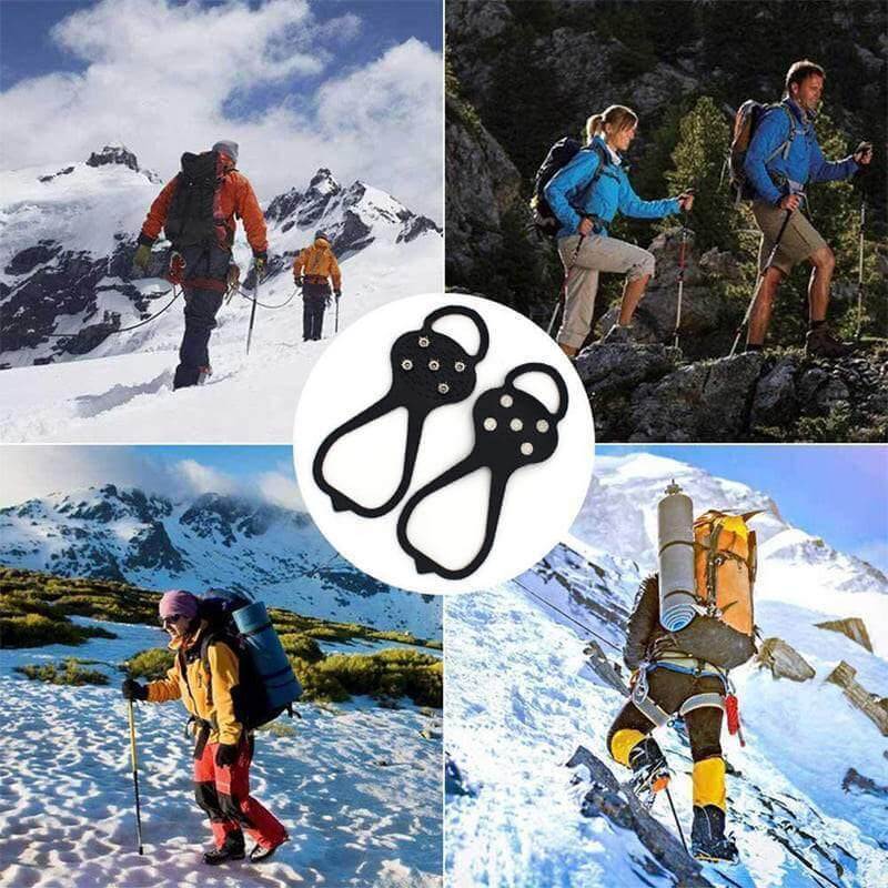 Non-Slip Hiking Snow Climbing Shoe Spike Grips - Image 2