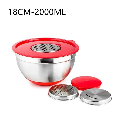 Non-Slip Multifunctional Grater Mixing Bowls - Image 14