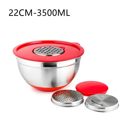 Non-Slip Multifunctional Grater Mixing Bowls - Image 17