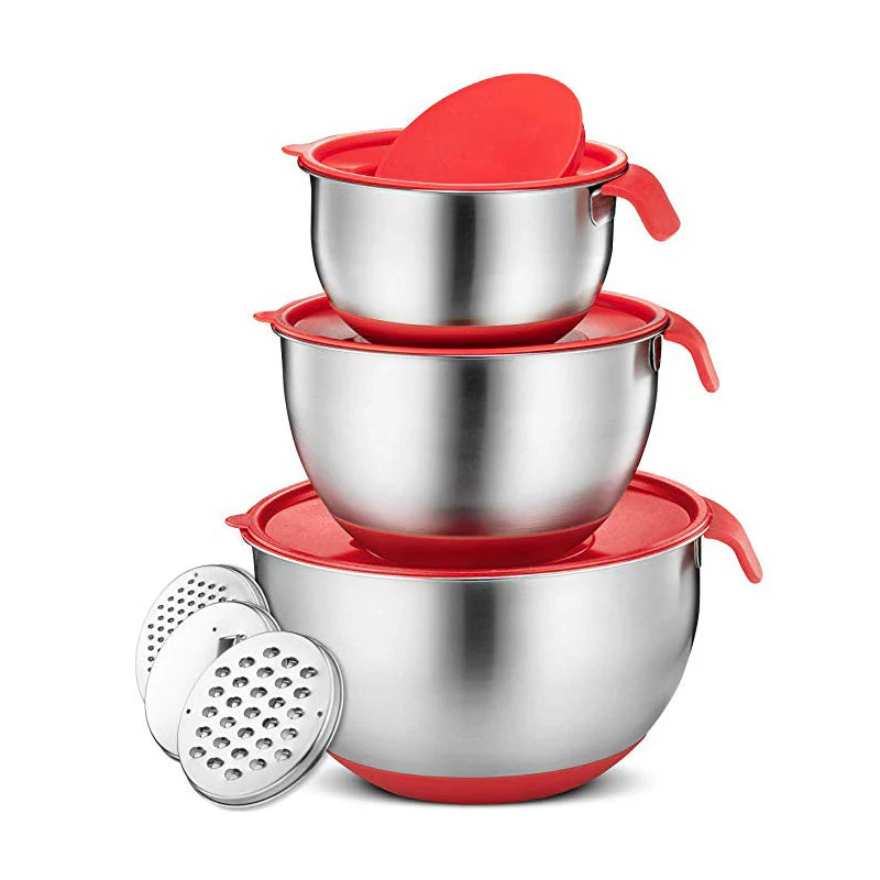 Non-Slip Multifunctional Grater Mixing Bowls - Image 5