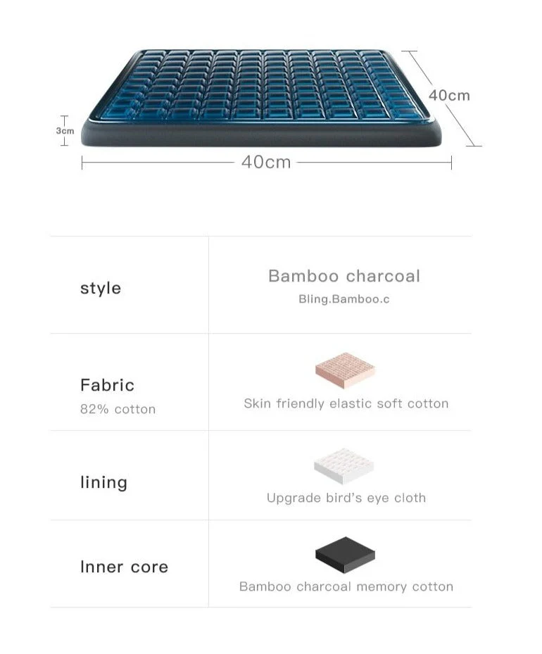 Non-Slip Orthopedic Memory Gel Seat Cushion - Image 12