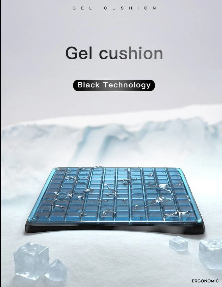 Non-Slip Orthopedic Memory Gel Seat Cushion - Image 2