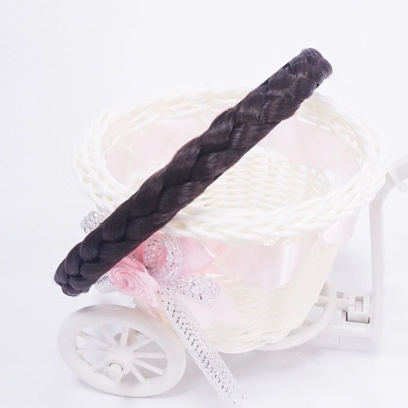 Non-Slip Synthetic Hair Adjustable Headband - Image 3
