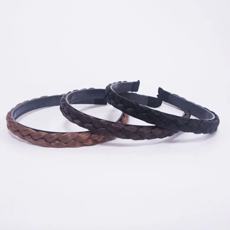 Non-Slip Synthetic Hair Adjustable Headband - Image 4