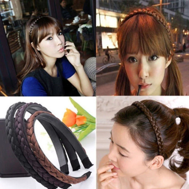 Non-Slip Synthetic Hair Adjustable Headband - Image 6