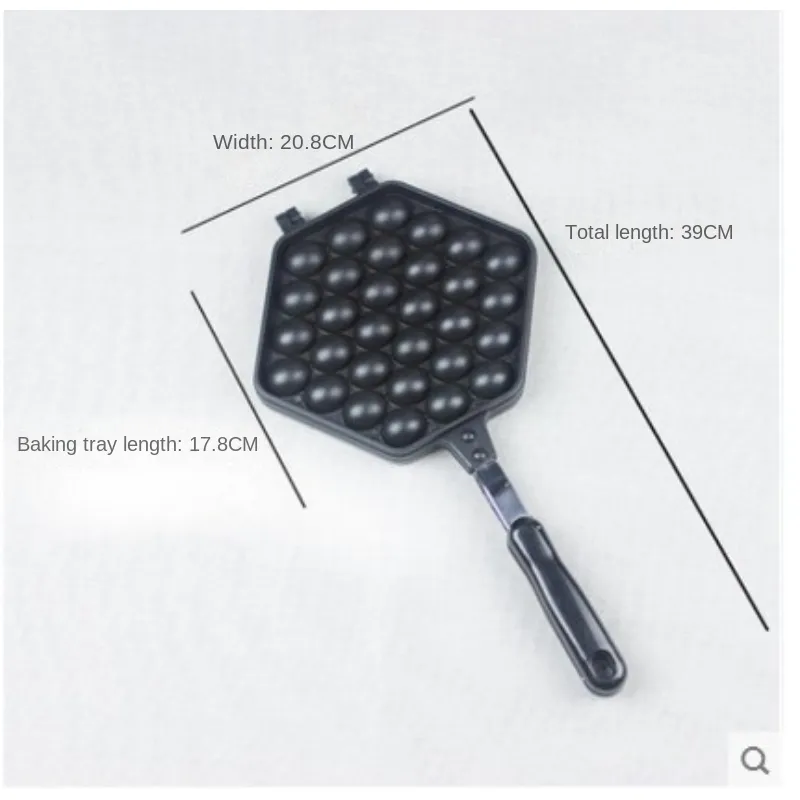 Non-Stick Bubble Egg Waffle Maker Pan - Image 6