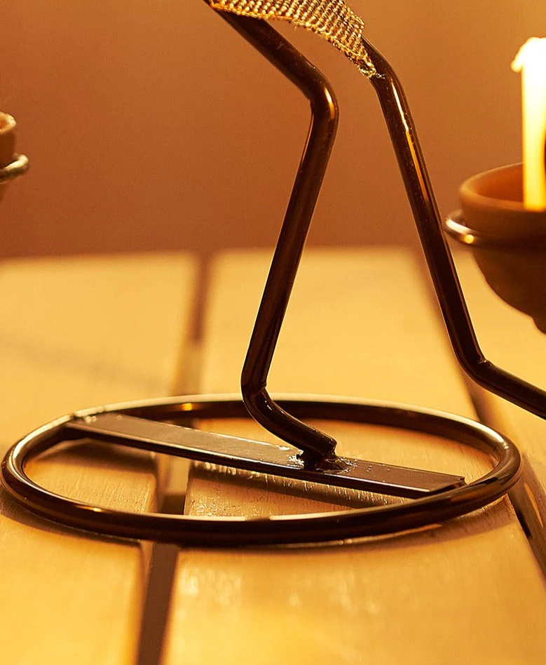Nordic Abstract Character Metal Candle Holder - Image 13
