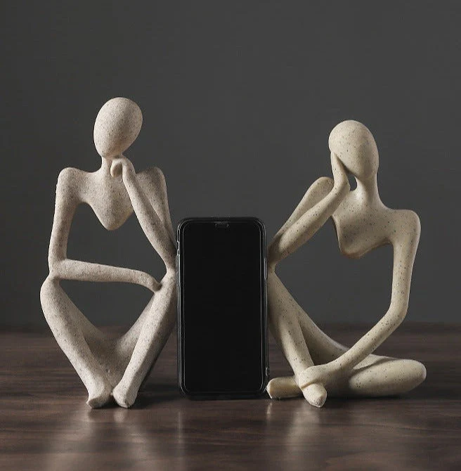 Nordic Abstract Unique Thinker Figurine Home Decor - Image 4