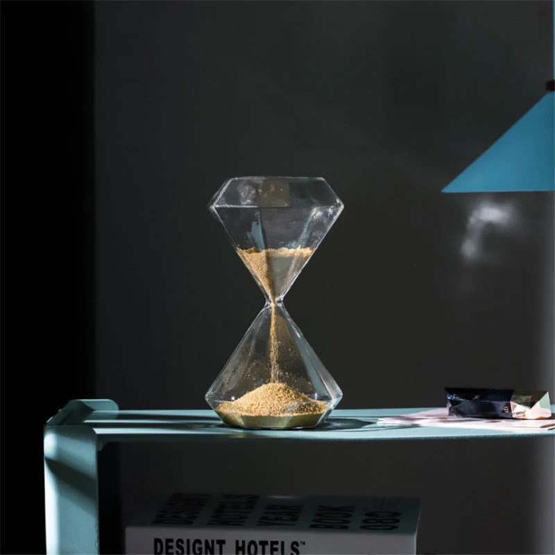Nordic Art Creative Geometric Hourglass - Image 4