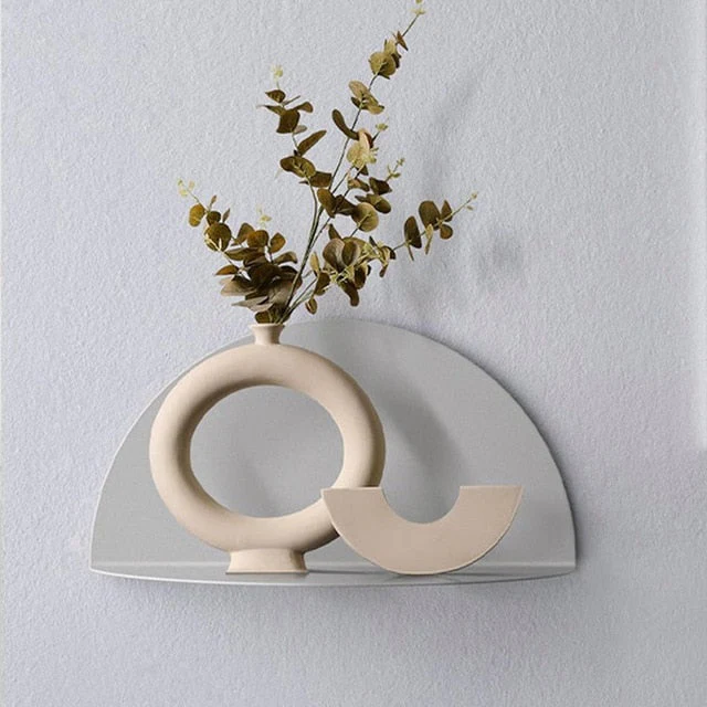 Nordic Art Elegant Flower Ceramic Vase - Image 27