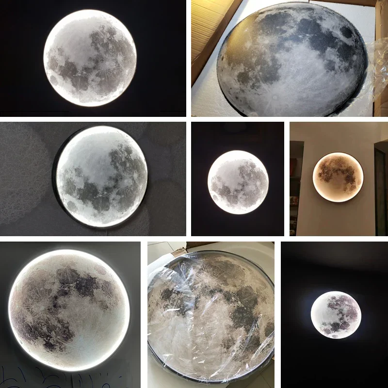 Nordic Artsy Decoration Moon Lamp - Image 6