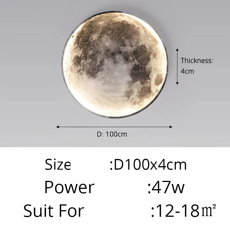 Nordic Artsy Decoration Moon Lamp - Image 7