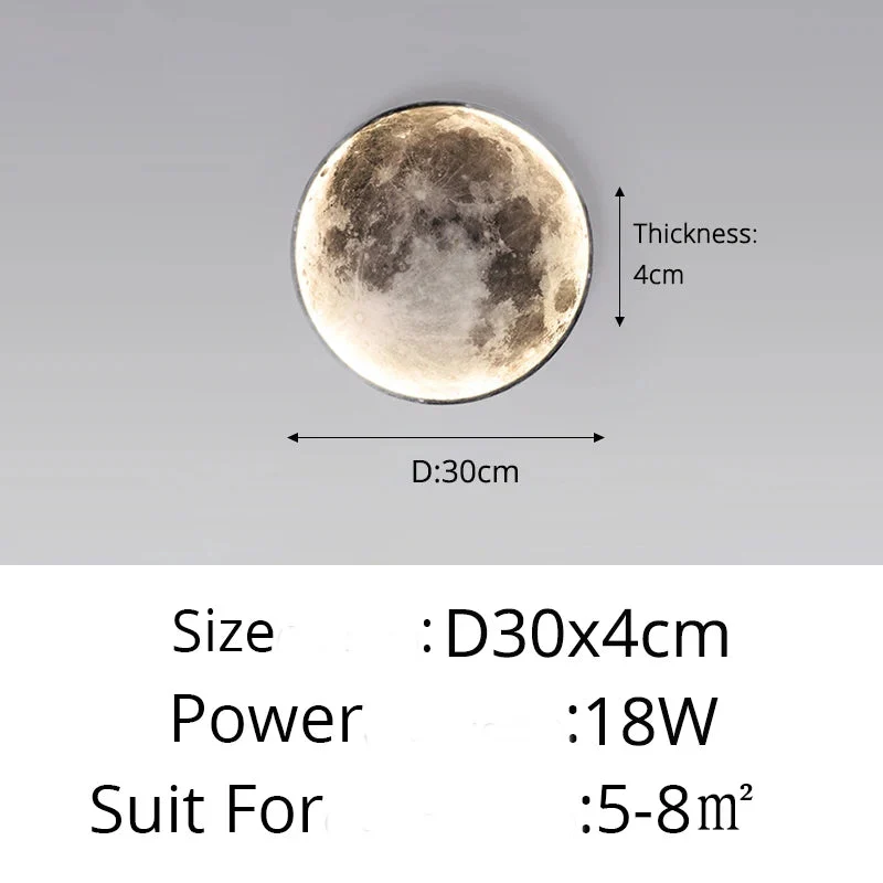 Nordic Artsy Decoration Moon Lamp - Image 9