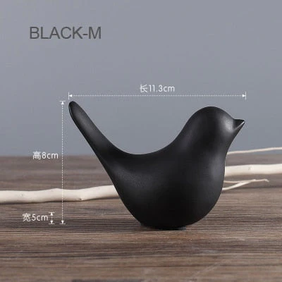 Nordic Creative Ceramic Bird Figurines - Image 10