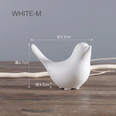 Nordic Creative Ceramic Bird Figurines - Image 11