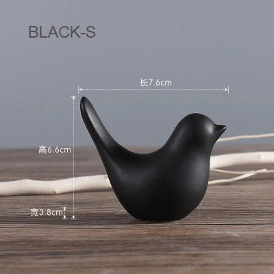 Nordic Creative Ceramic Bird Figurines - Image 8