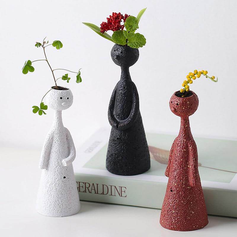 Nordic Creative Cut Portrait Flower Pots - Image 15