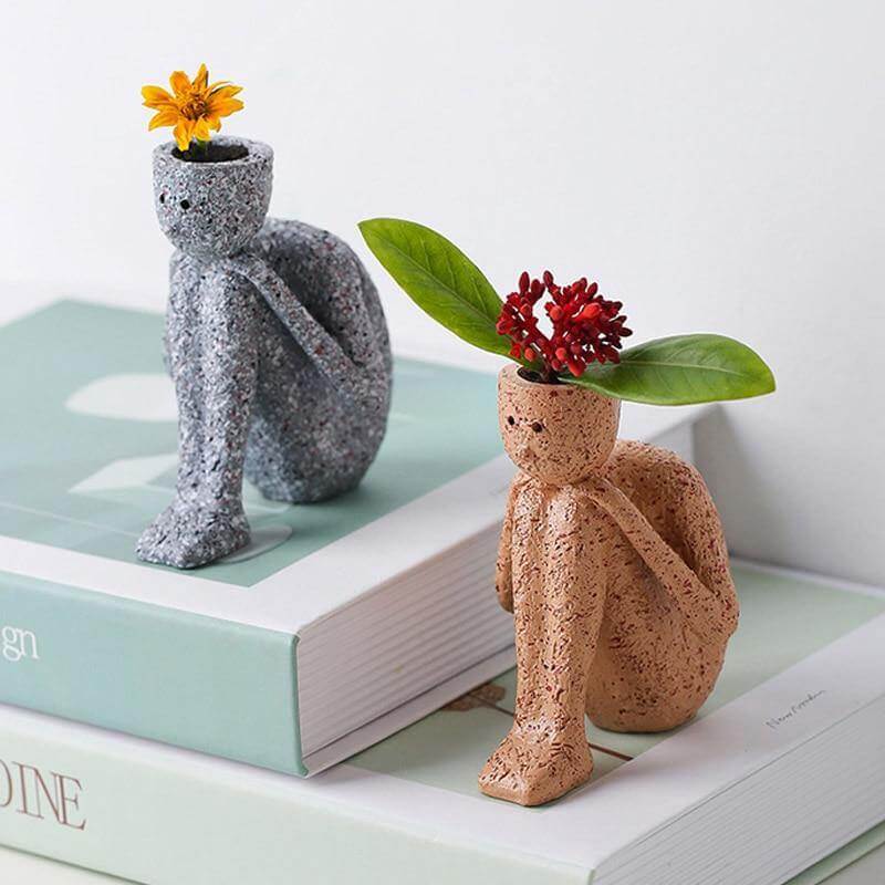 Nordic Creative Cut Portrait Flower Pots - Image 16