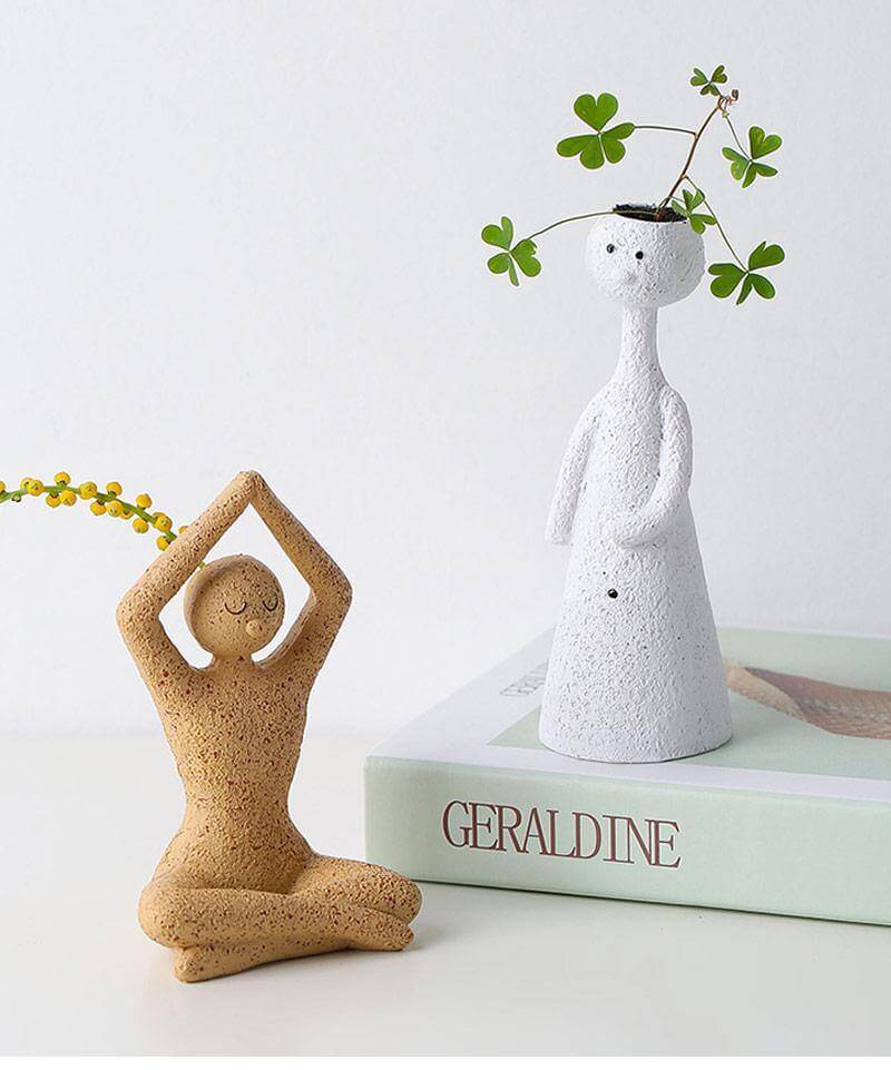 Nordic Creative Cut Portrait Flower Pots - Image 8