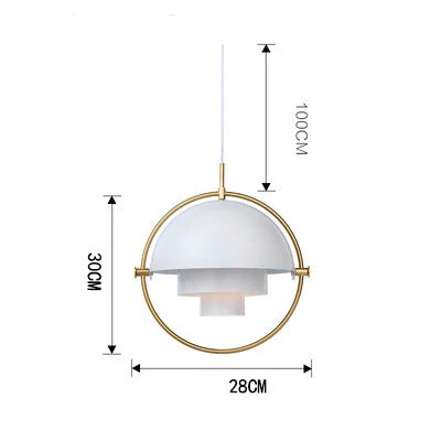 Nordic Creative Modern Ball Iron Chandelier - Image 11