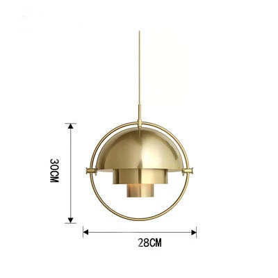 Nordic Creative Modern Ball Iron Chandelier - Image 12