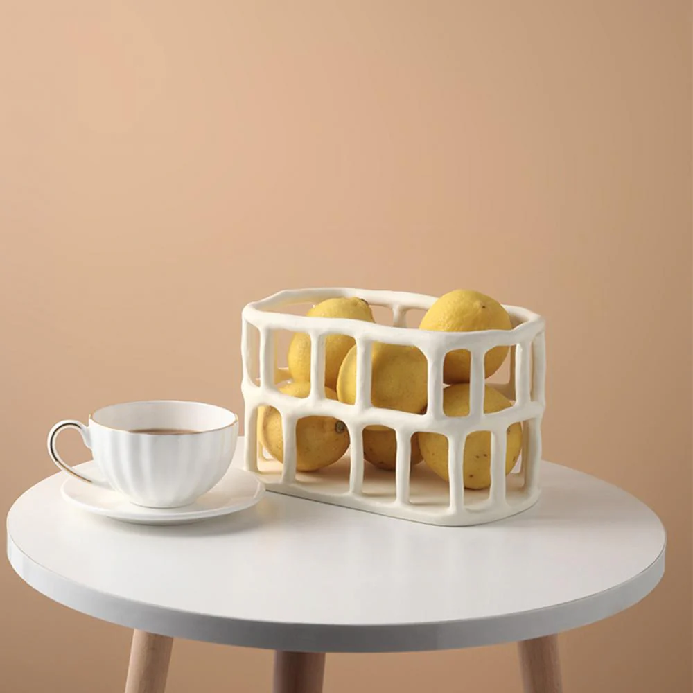 Nordic Creative Resin Hollow Fruit Trays - Image 5