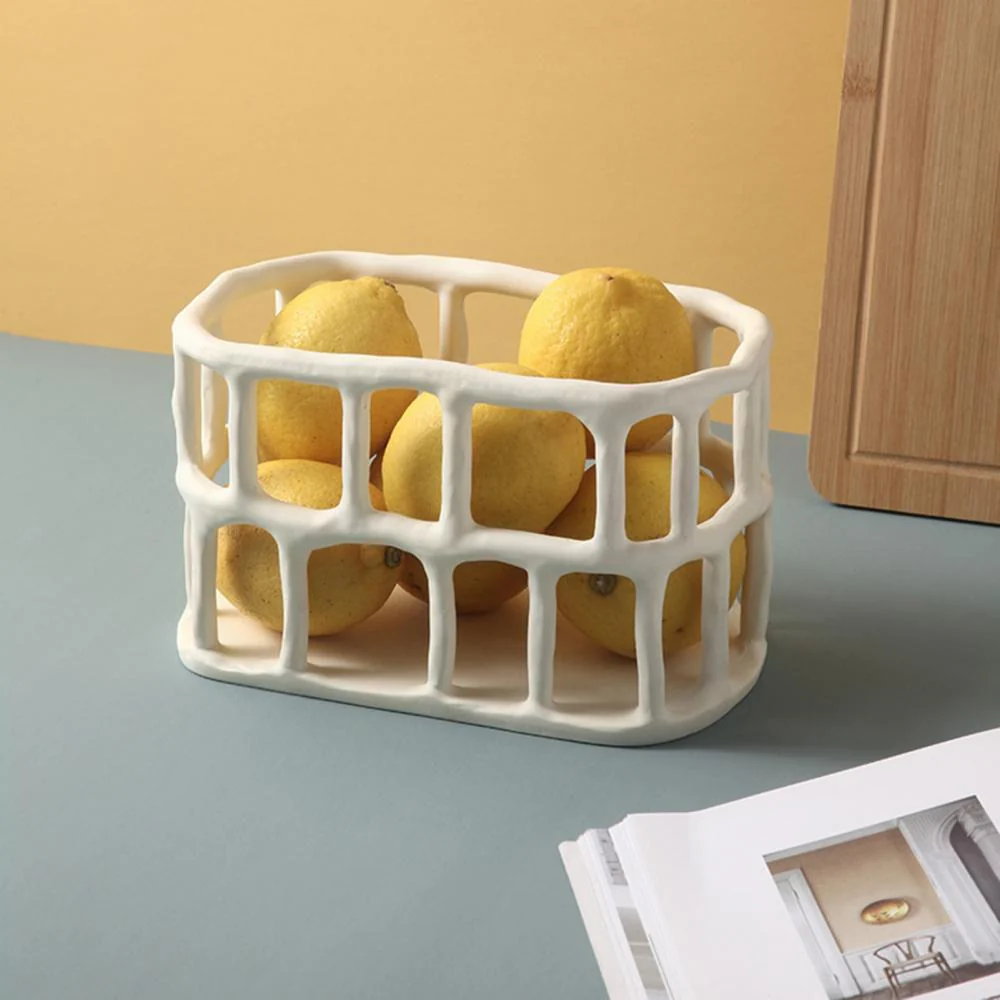 Nordic Creative Resin Hollow Fruit Trays - Image 6