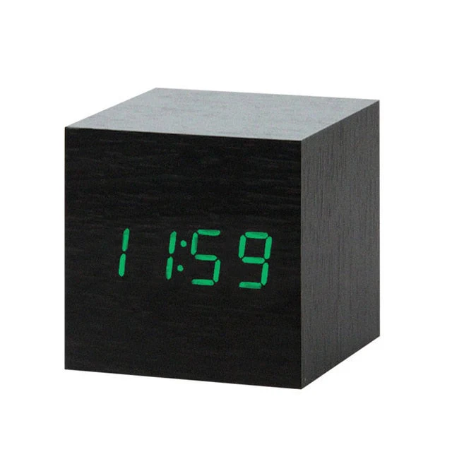 Nordic Digital Led Voice Control Alarm Clock - Image 17