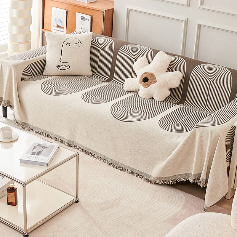 Nordic Dreams Simple Sofa Blanket - Image 4
