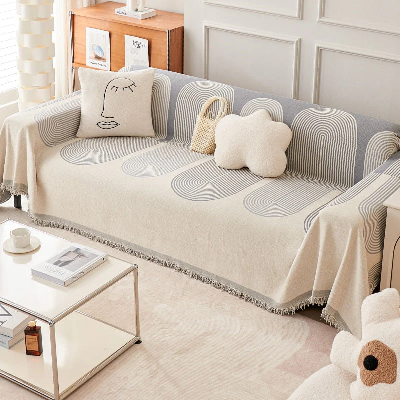 Nordic Dreams Simple Sofa Blanket - Image 5