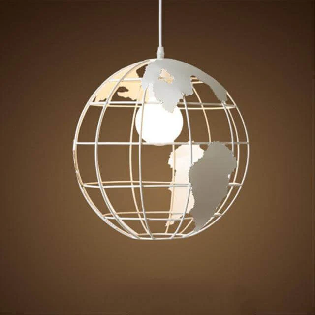 Nordic Globe Retro Lamp - Image 3