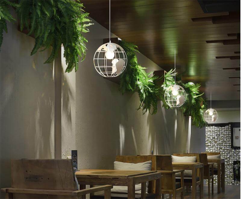Nordic Globe Retro Lamp - Image 8