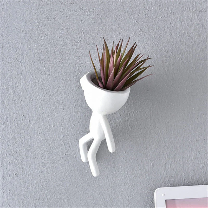 Nordic Hanging Miniature Human Flower Pots - Image 5