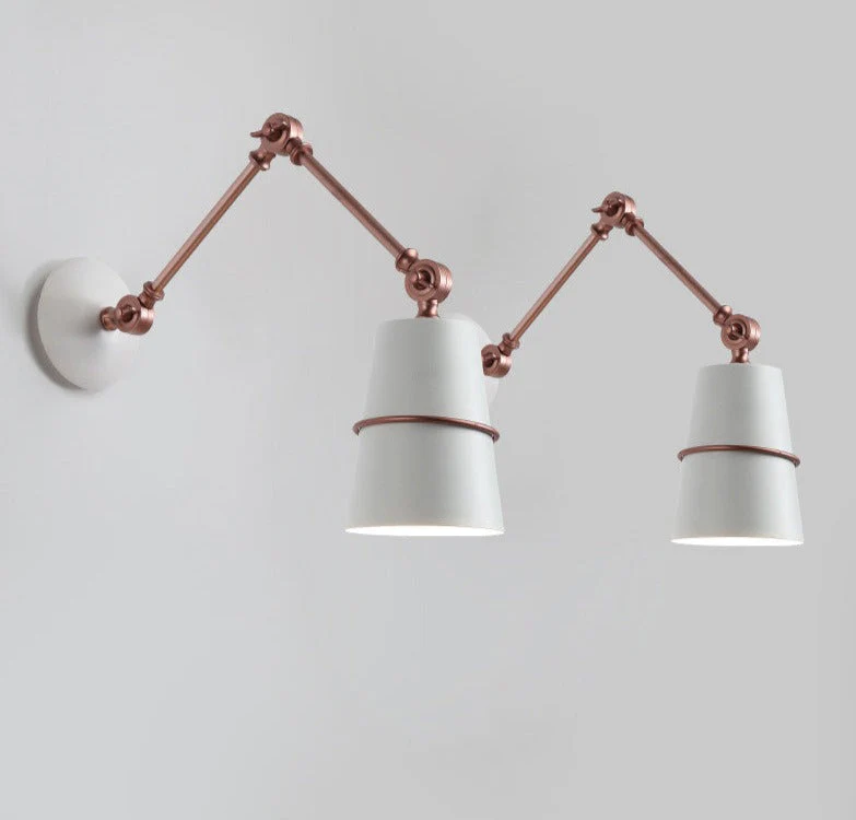 Nordic Iron Swing Long Arm Modern Wall Lamp - Image 6