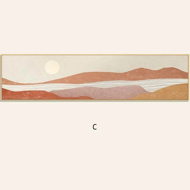 Nordic Minimal Wall Art Canvas Painting - Image 6