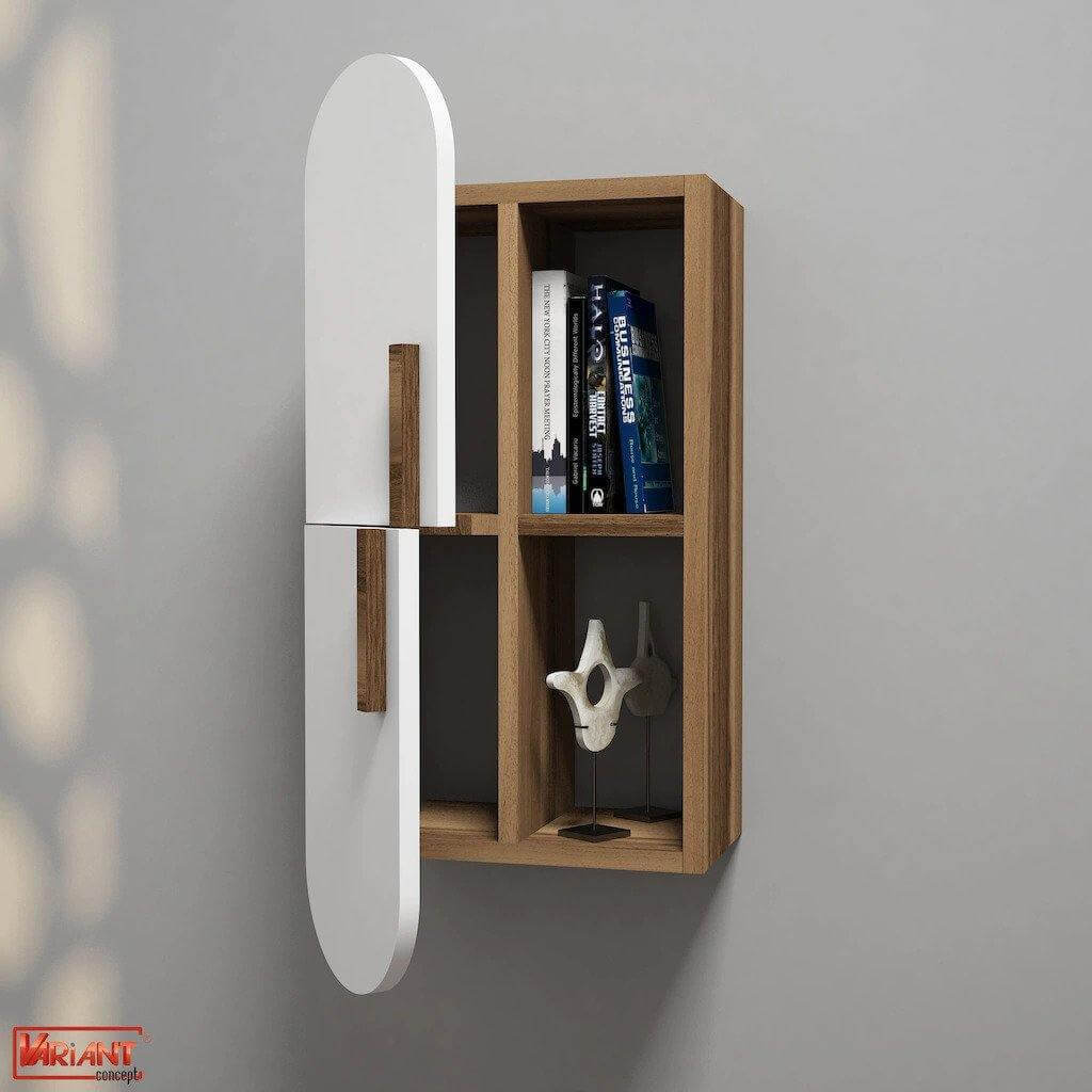 Nordic Modern Casual Wooden Shelf - Image 5
