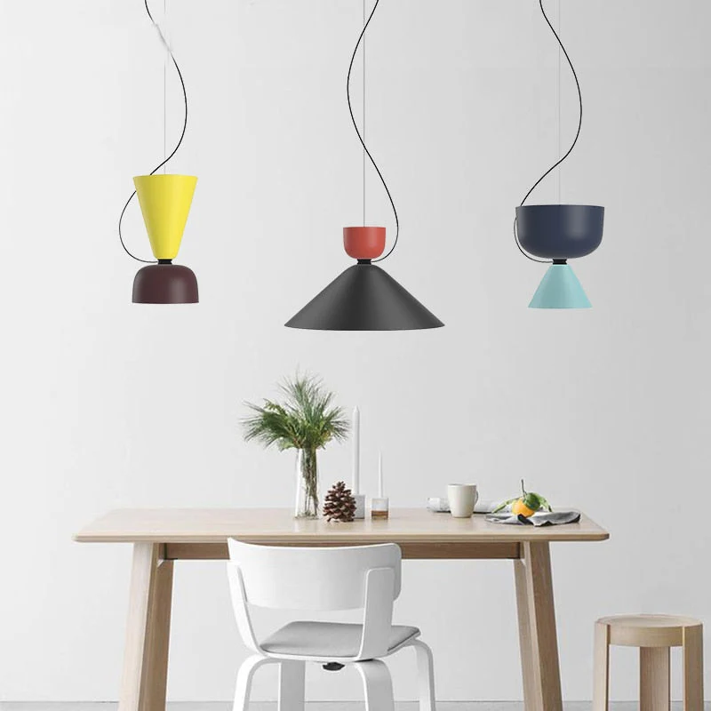 Nordic Modern Colorful Pendant Lamps - Image 3