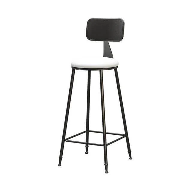 Nordic Modern Iron Bar Stool - Image 14