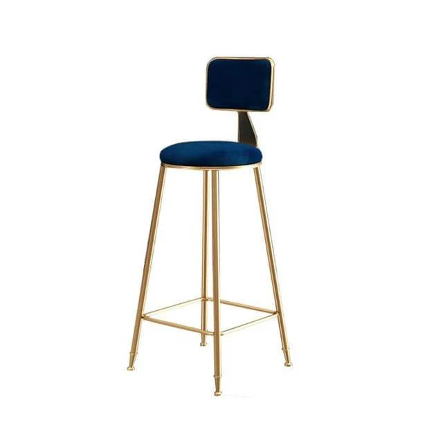 Nordic Modern Iron Bar Stool - Image 24