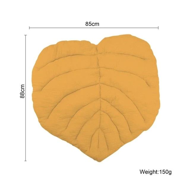 Nordic Modern Leaf Baby Play Mat - Image 5