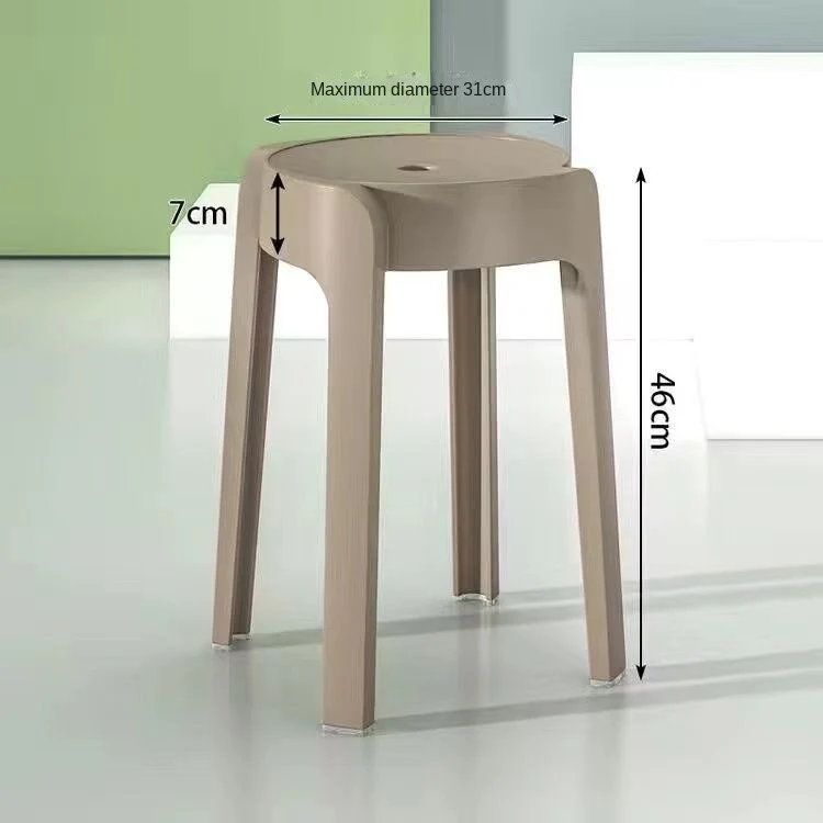 Nordic Nest Stackable Dining Stools - Image 4