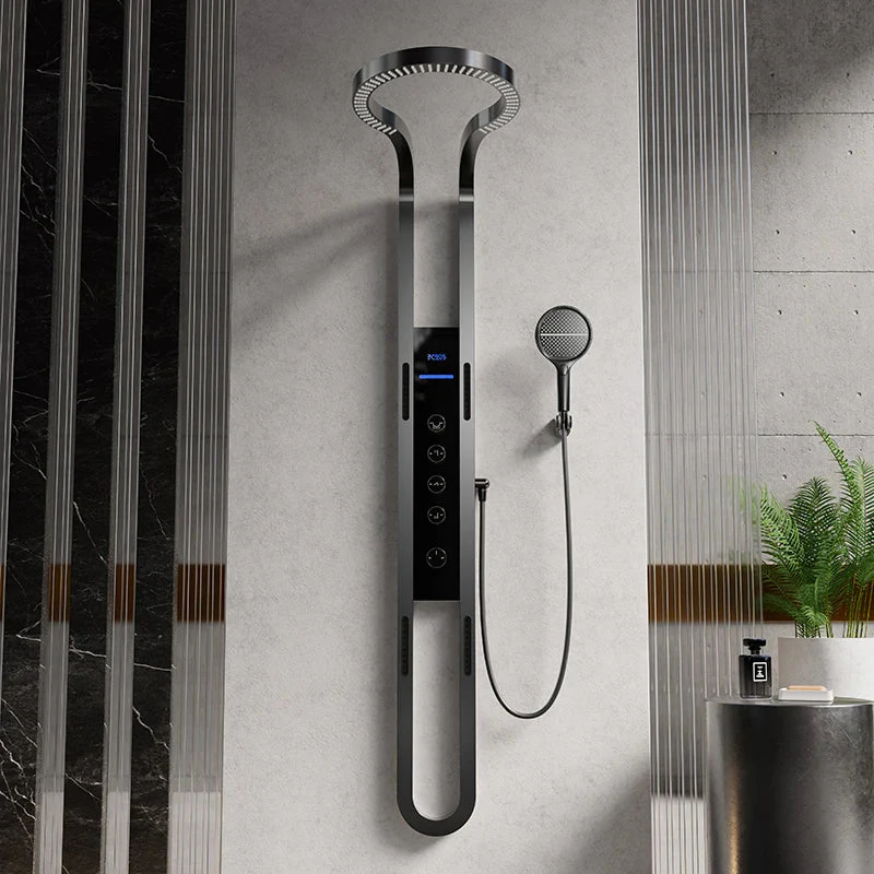 Nordic Rain LED Thermostatic Waterfall Shower Set - Image 3
