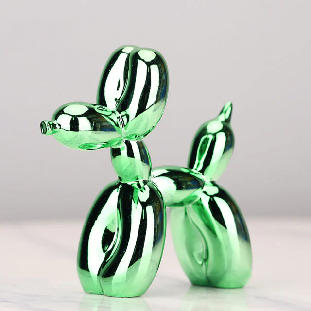 Nordic Resin Balloon Dog Figurines - Image 3