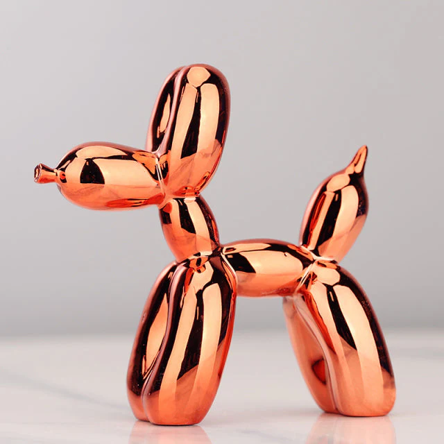 Nordic Resin Balloon Dog Figurines - Image 5