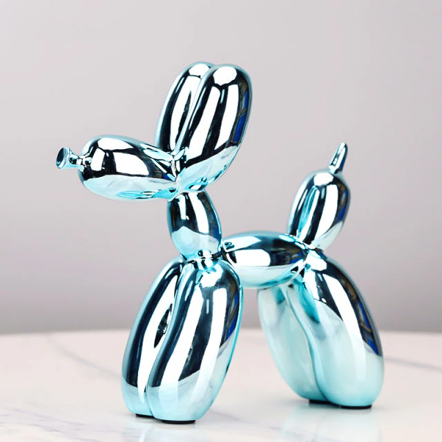 Nordic Resin Balloon Dog Figurines - Image 6