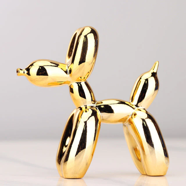 Nordic Resin Balloon Dog Figurines - Image 7