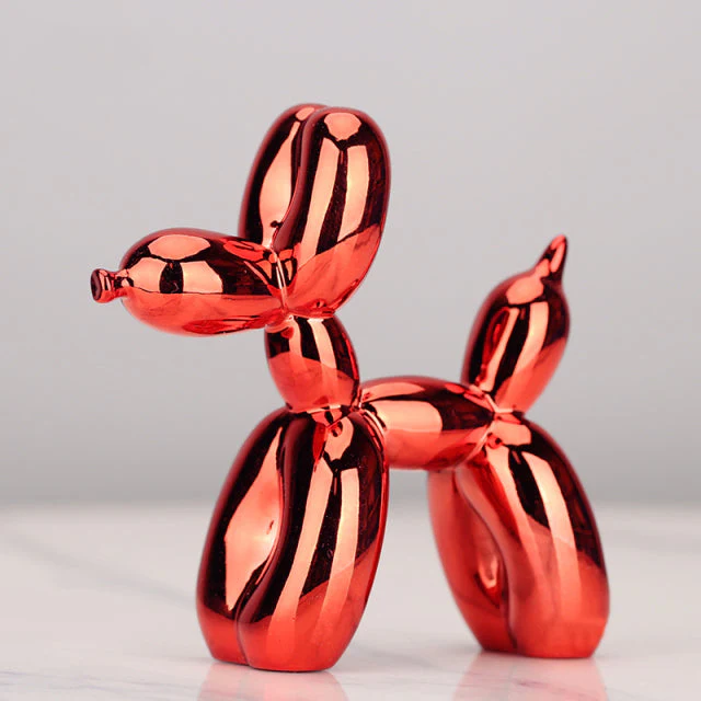 Nordic Resin Balloon Dog Figurines - Image 8